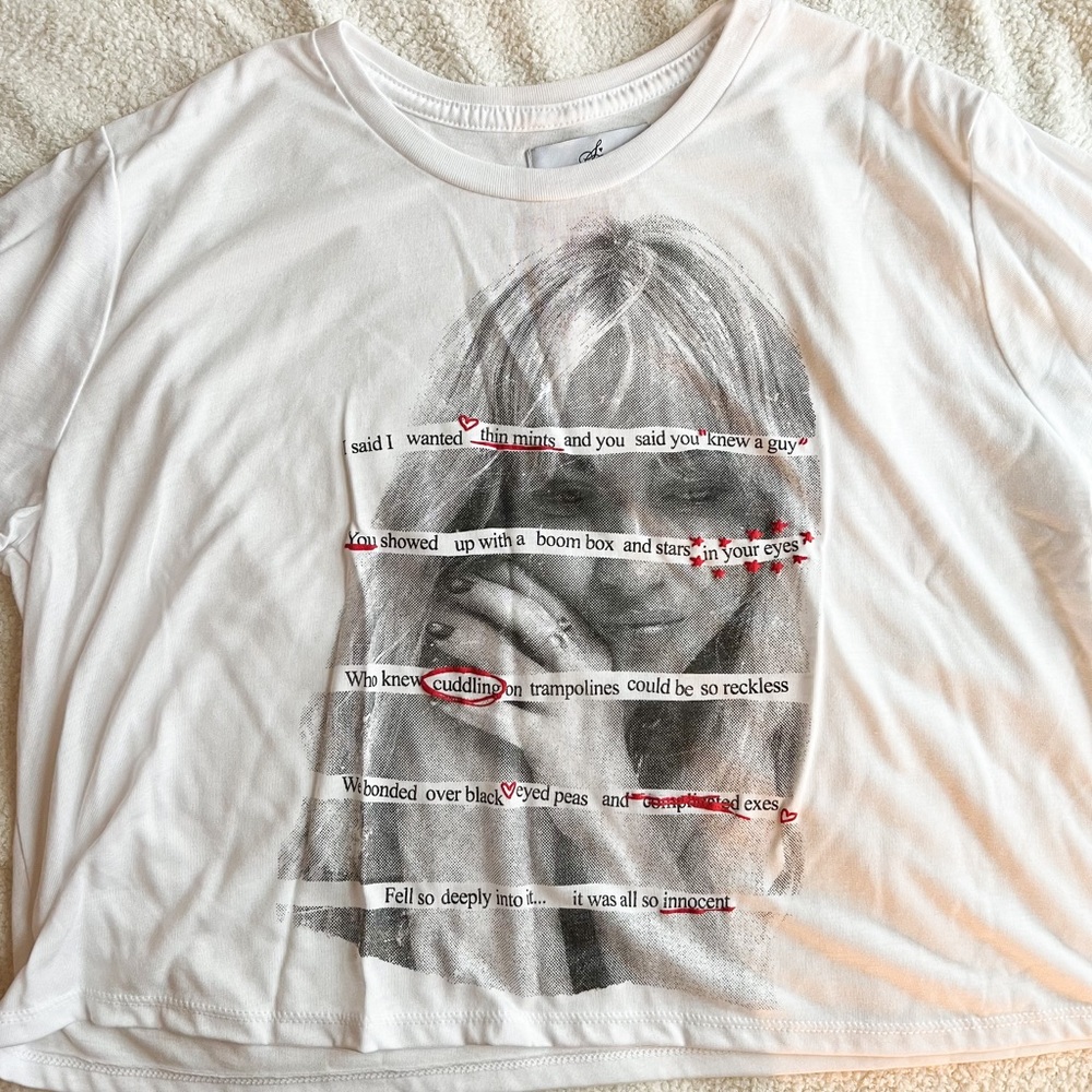 Sabrina Carpenter - BECAUSE I LIKED A BOY - TEE XL